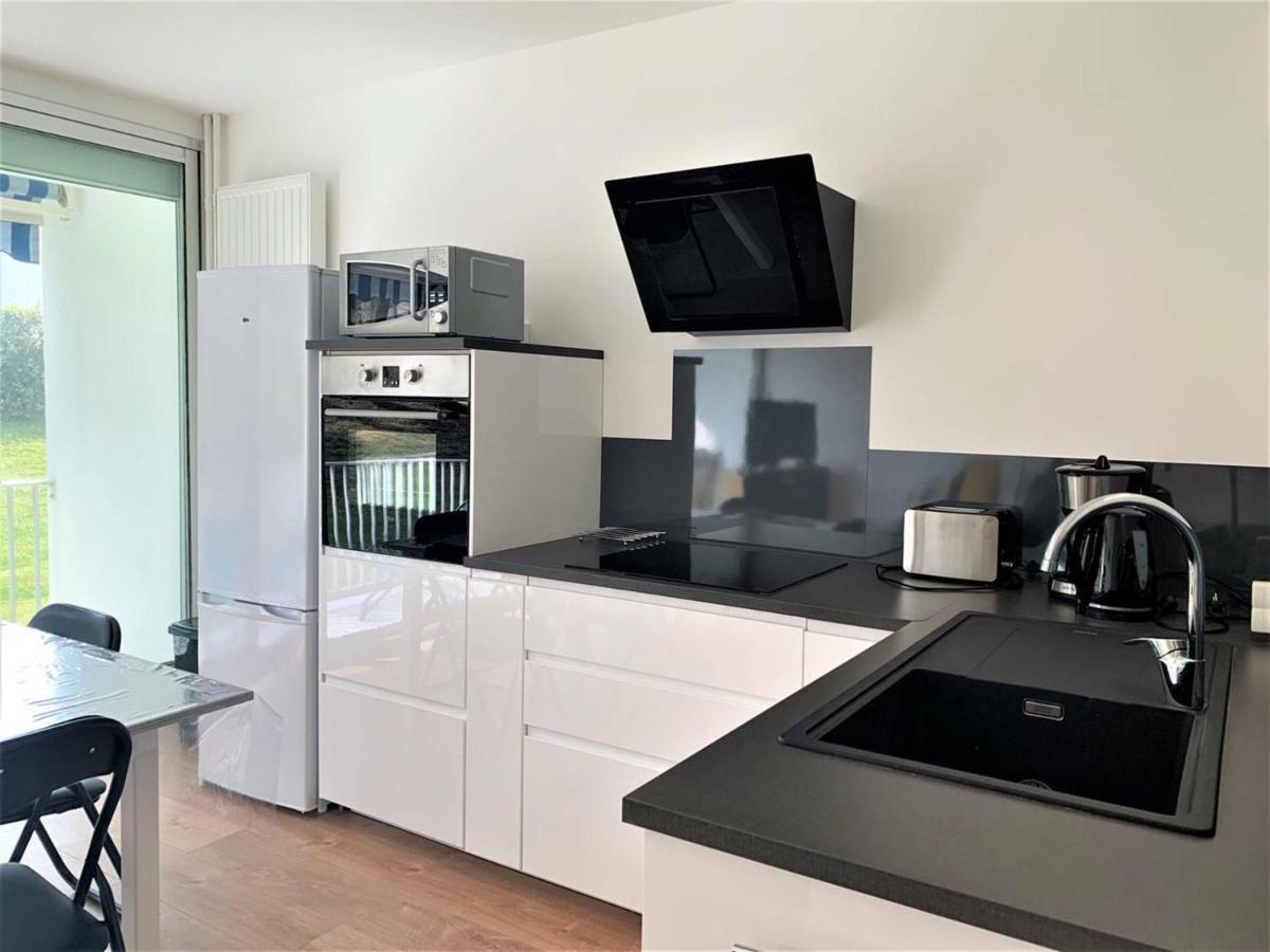 Quiberon, Appart 2 Pieces Renove, A 2 Pas De La Plage, Loggia Sud, Garage, Classe 2*, Pour 3 Pers. - Fr-1-478-182 מראה חיצוני תמונה